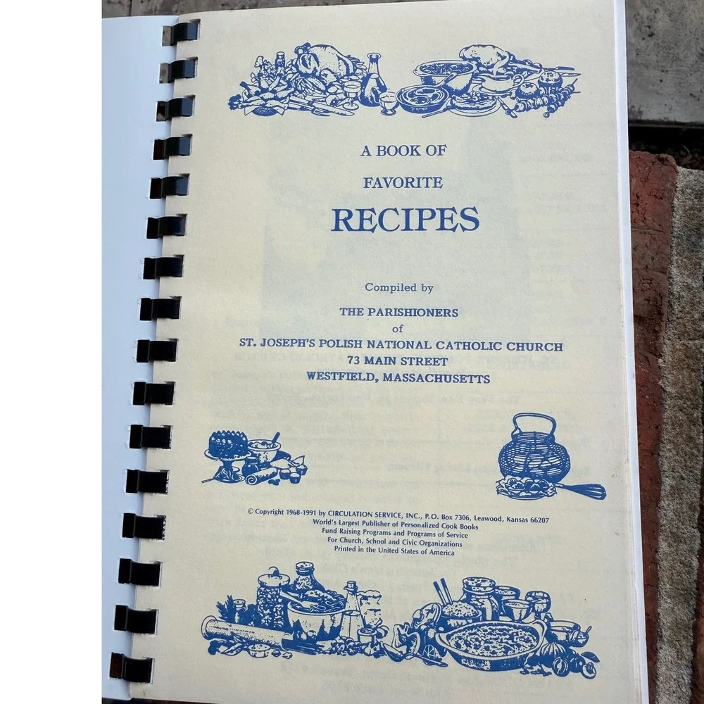 Home Cookin is a Family Affair St Josephs Polish Church Cookbook 1991